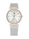 Tommy Hilfiger Lynn Crystals Watch with Silver Metal Bracelet