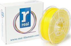 Real Filament PETG 3D Printer Filament 2.85mm Yellow 1kg 1pc Spool