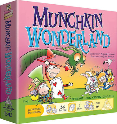 Steve Jackson Games Board Game Munchkin Wonderland for 3-6 Players 10+ Years 1543SJG (EN)