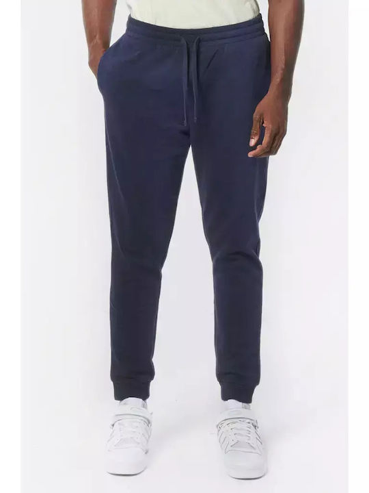 Sweatpants with Elastic Blue