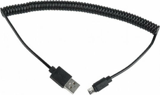 Cablexpert 1.8m Spiral USB 2.0 to micro USB Cable (CC-MUSB2C-AMBM-6)
