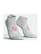 Compressport V3.0 Pro Racing RSLV3-0000 Șosete pentru Alergare Albe 1 pereche