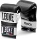 Leone Shock Boxing Gloves Leather for Bag Black