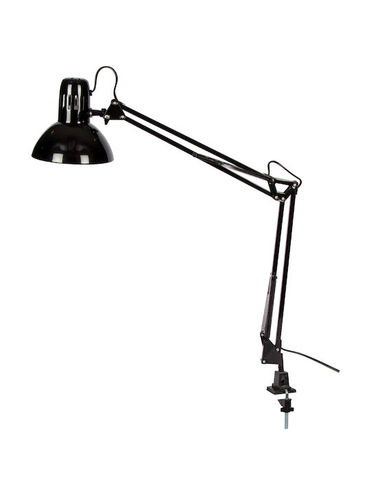 VK Lighting VK/HD2429B Swing Arm Office Lighting Black 58610-053647