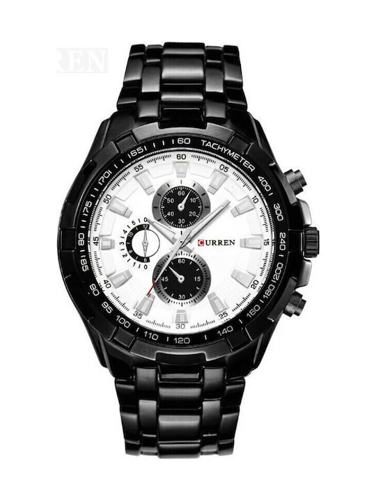 Curren Ανδρικό Ρολόι 42mm Χρονογράφος Μπαταρίας...