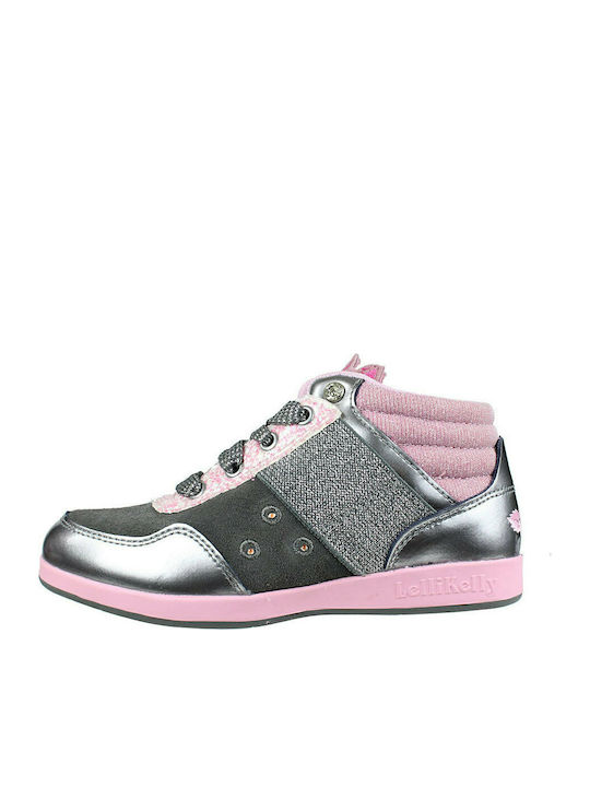 Lelli Kelly Kinder-Sneaker Hoch LK6506 Gray LK6506-AT01