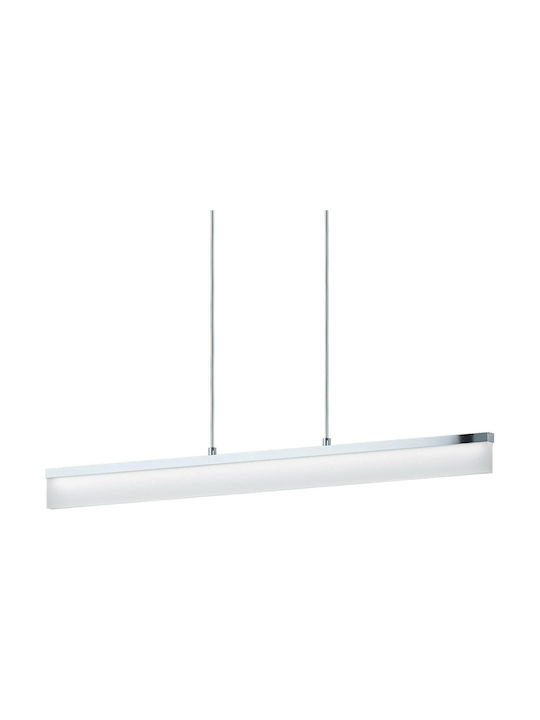 Eglo Tarandell Pendant Light LED Rail with Warm White Light White