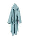 Guy Laroche Daily Hooded Bathrobe Sky