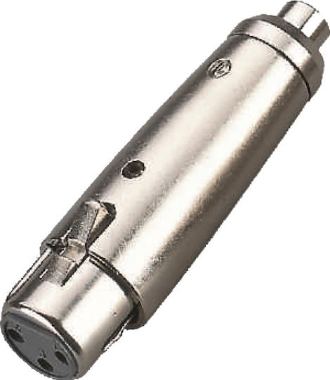 Soundsation Converter RCA female to XLR female Silver 1pcs SADA010-1
