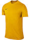 Nike Park VI JSY Αθλητικό Ανδρικό T-shirt Κίτρινο Μονόχρωμο