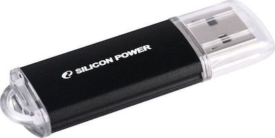 Silicon Power Ultima U02 64GB USB 2.0 Stick Schwarz