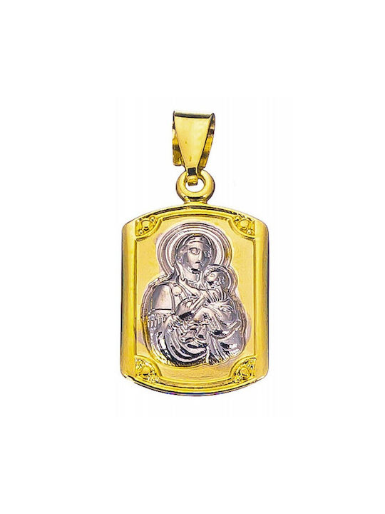 Gold amulet of panagia PA144