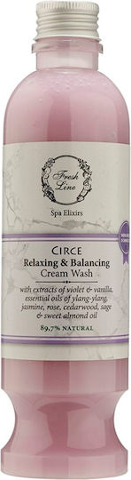 Fresh Line Circe Relaxing & Balancing Cream Wash με Aloe Vera & Άρωμα Ξυλώδη 250ml