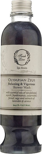 Fresh Line Olympian Zeus Relaxing & Vigorous Shower Wash Bubble Bath with Almond Soothing 250ml