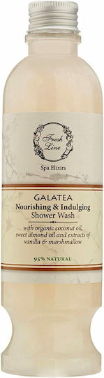 Fresh Line Galatea Nourishing & Indulging Shower Wash Αφρόλουτρο με Νιασιναμίδη & Άρωμα Καρύδα 250ml