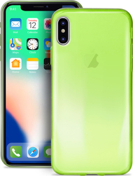 Puro TPU Ultra-Slim ''0.3 Nude'' Cover iPhone X Зелеа (iPhone X / XS)