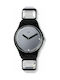 Swatch Luxy-Square Uhr mit Schwarz Metallarmband