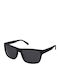 Polaroid Men's Sunglasses with Black Horn-Rimmed Frame and Grey Polarized Lens PLD2058/S 003/M9