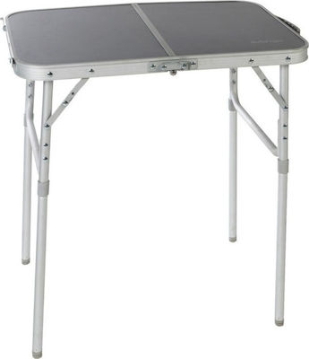 Vango Granite Duo Aluminum Foldable Table for Camping 60x40x54cm Gray