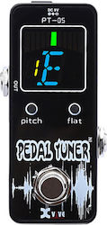 Xvive PT-05 Pedale Tuner E-Gitarre, E-Bass und Elektroakustische Instrumente
