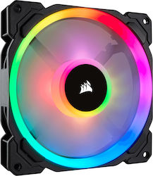 Corsair LL120 RGB Dual Light Loop Case Fan με Σύνδεση 4-Pin PWM