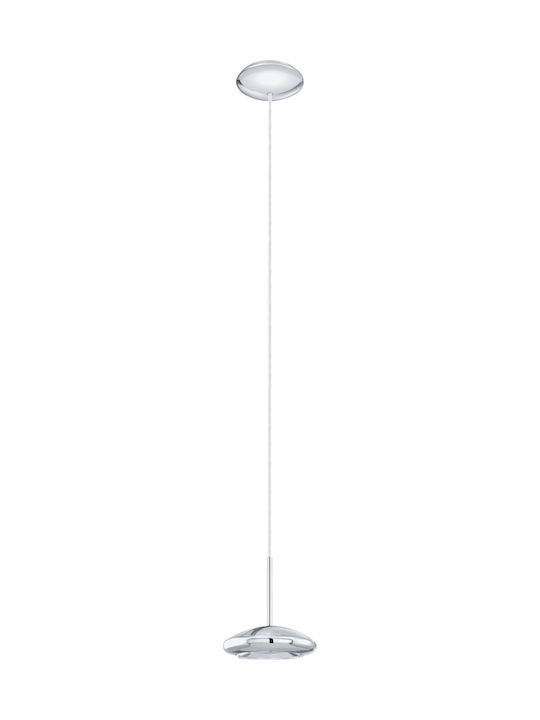 Eglo Tarugo 1 Pendant Lamp with Built-in LED Silver