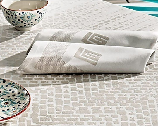 Guy Laroche Serviette Linen Beige 52x52cm