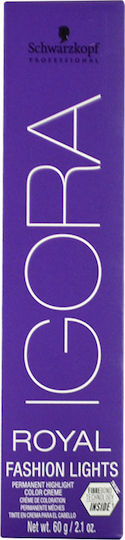 Schwarzkopf Igora Royal Fashion Lights Βαφή Μαλλιών L-22 Dark Blue 60ml