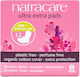 Natracare Ultra Extra Pantyliners with Wings for Normal Flow 3 Drop 12pcs Normal