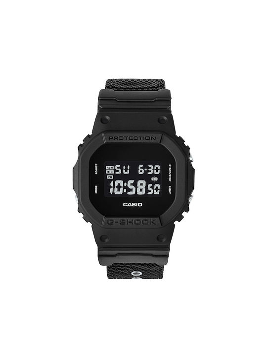 Casio G-Shock Digital Uhr Chronograph Batterie mit Schwarz