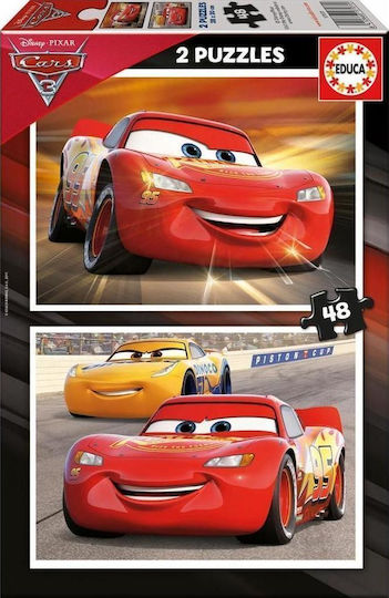 Kids Puzzle Cars 3 for 4++ Years 96pcs Educa