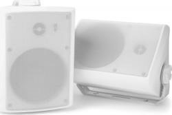 Power Dynamics Powered Ceiling Speakers 25W with Bluetooth WS40A 952.538 (Pair) in White Color