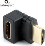 Cablexpert Convertor HDMI masculin în HDMI feminin (A-HDMI270-FML)