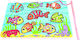 Big Jigs Wooden Fishing Game Tropical Magnetic Fishing Game