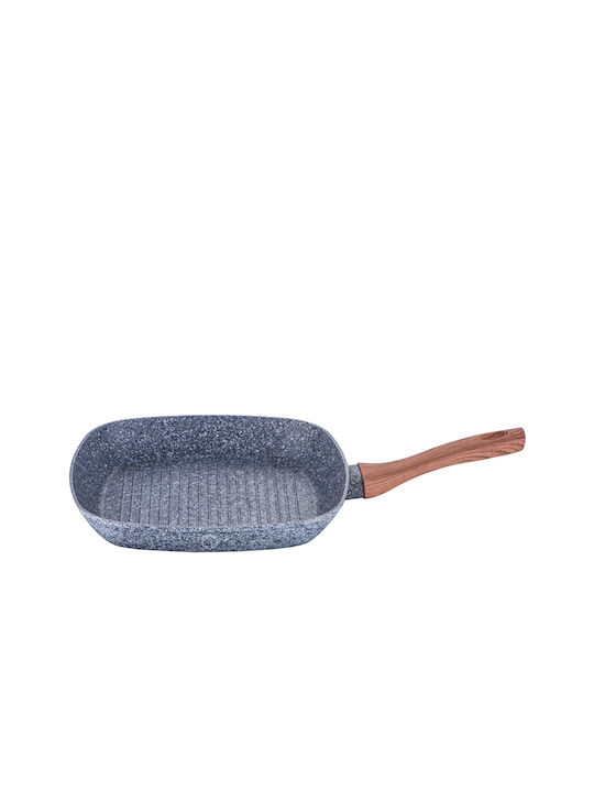 Berlinger Haus Forest Line Grill With Lid made of Aluminum with Stone Coating 28cm