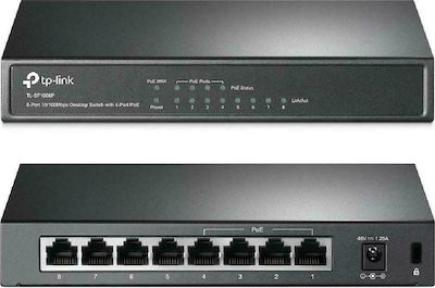 TP-LINK TL-SF1008P v5 Negestionat L2 PoE Switch cu 8 Porturi Ethernet