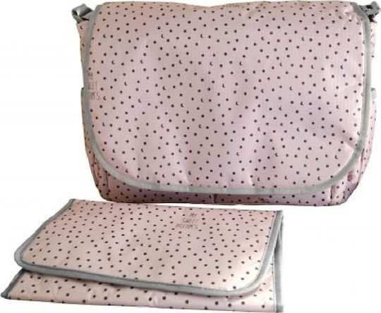 My Bag's Shoulder/Hand Diaper Bag My Sweet Dreams Pink 38x30cm.