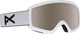 Burton Helix 2.0 Ski & Snowboard Goggles Kids White with Lens in Gray Color