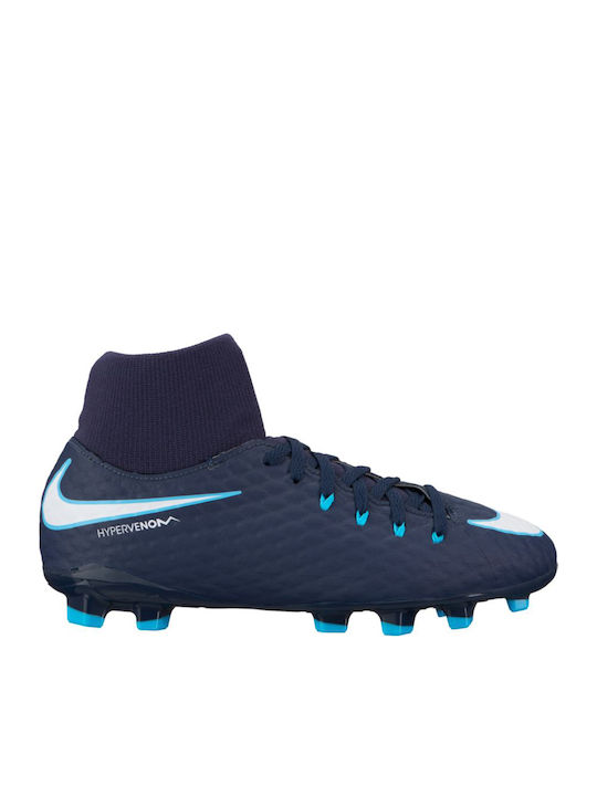 Nike Jr Hypervenom Phelon 3 Df Fg Ghete De Fotbal Pentru Copii Albastru Marin Nike Jr Hypervenom Phelon 3 Df Fg Ghete De Fotbal Pentru Copii Albastru Marin