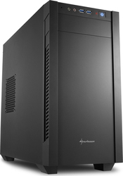 Sharkoon S1000 Midi Tower Computer Case Black