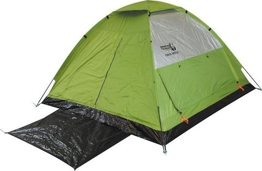 Panda Breeze 3 Лятна Къмпинг Сцена Igloo Зелена за 3 Човека 205x205x130см