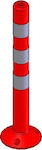 Screwed plastic marking pole - 45cm