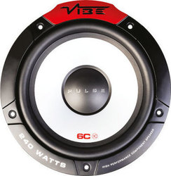 Vibe Audio Σετ Ηχεία Αυτοκινήτου Pulse 6C - V4 Διαιρούμενα 6.5" με 80W RMS (2 Δρόμων)