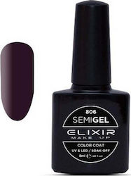 Elixir Semi Gel Halb-permanenter Nagellack 806 ...