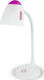 Lucas Office Lamp with Flexible Arm for Socket E27 in Pink Color