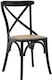 Scaune Cafe Lemn Negre 1buc 45x55x85buc