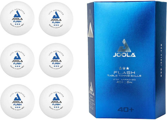 Joola Flash Ping Pong Balls 3-Star 6pcs