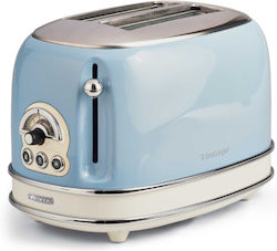 Ariete Vintage 0155/15 Toaster 2 Slots 810W Blue