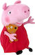 TY Λούτρινο Peppa Pig Beanie Boos Reg για 3+ Ετών 15 εκ.