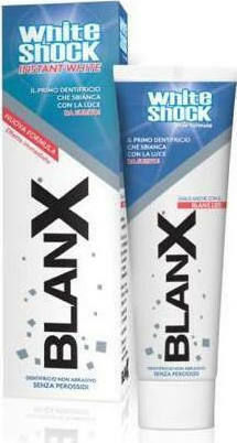 Blanx White Shock Blue Formula Toothpaste for Whitening 75ml